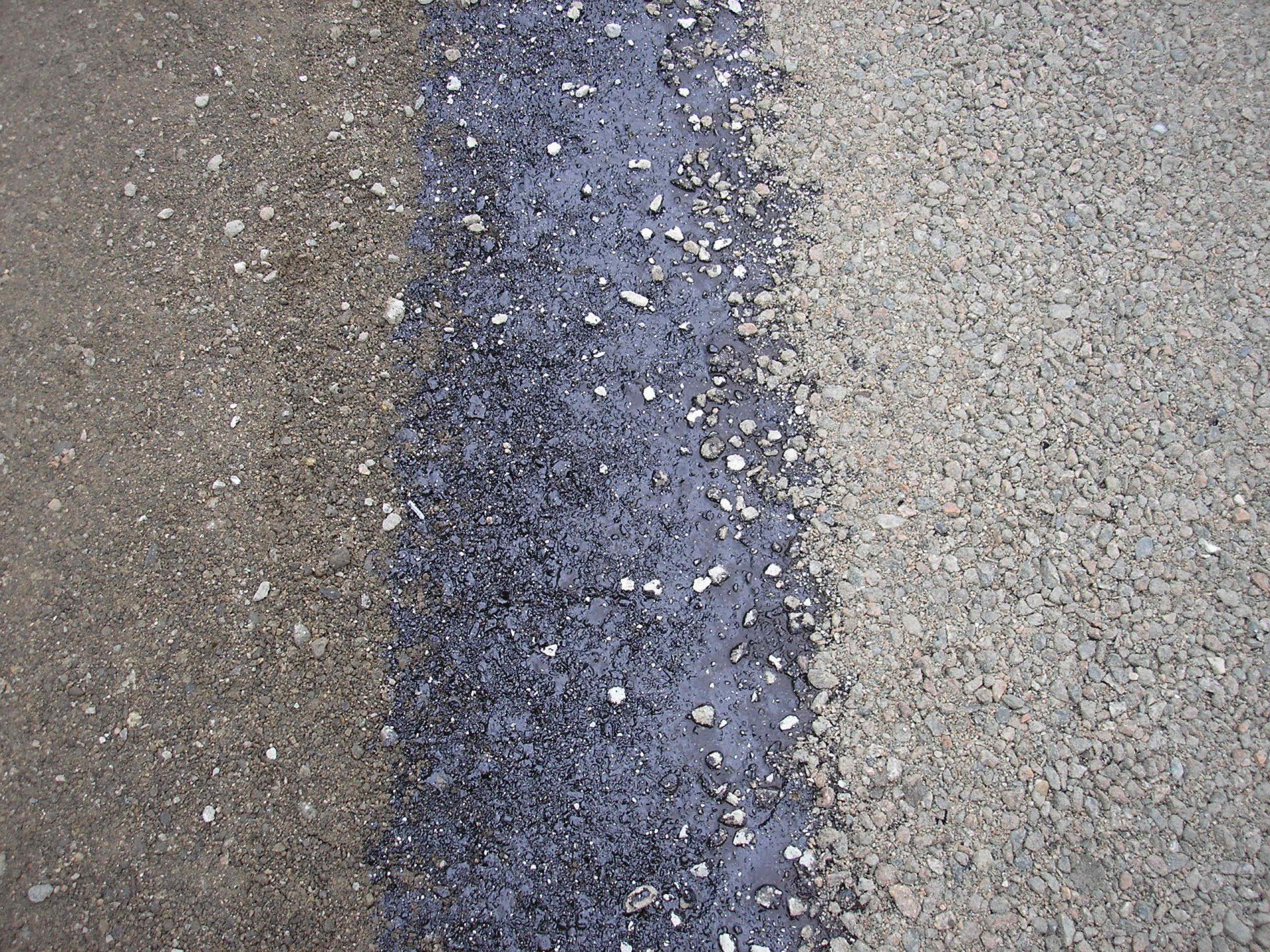 layers of chip seal pavement in lexington